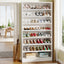 9-Tier Shoe Cabinet, 40-45 Pairs Shoe Storage Organizer with Open Shelves