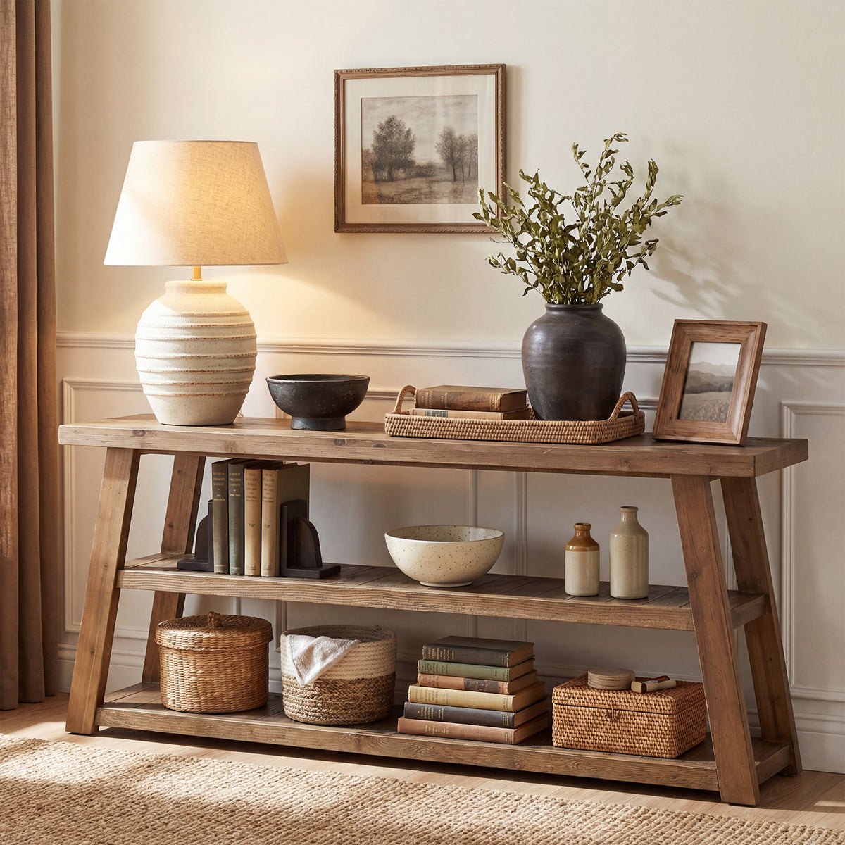 console table dressing 63