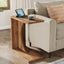 C-Shaped End Table, Sofa Side Table Couch Table