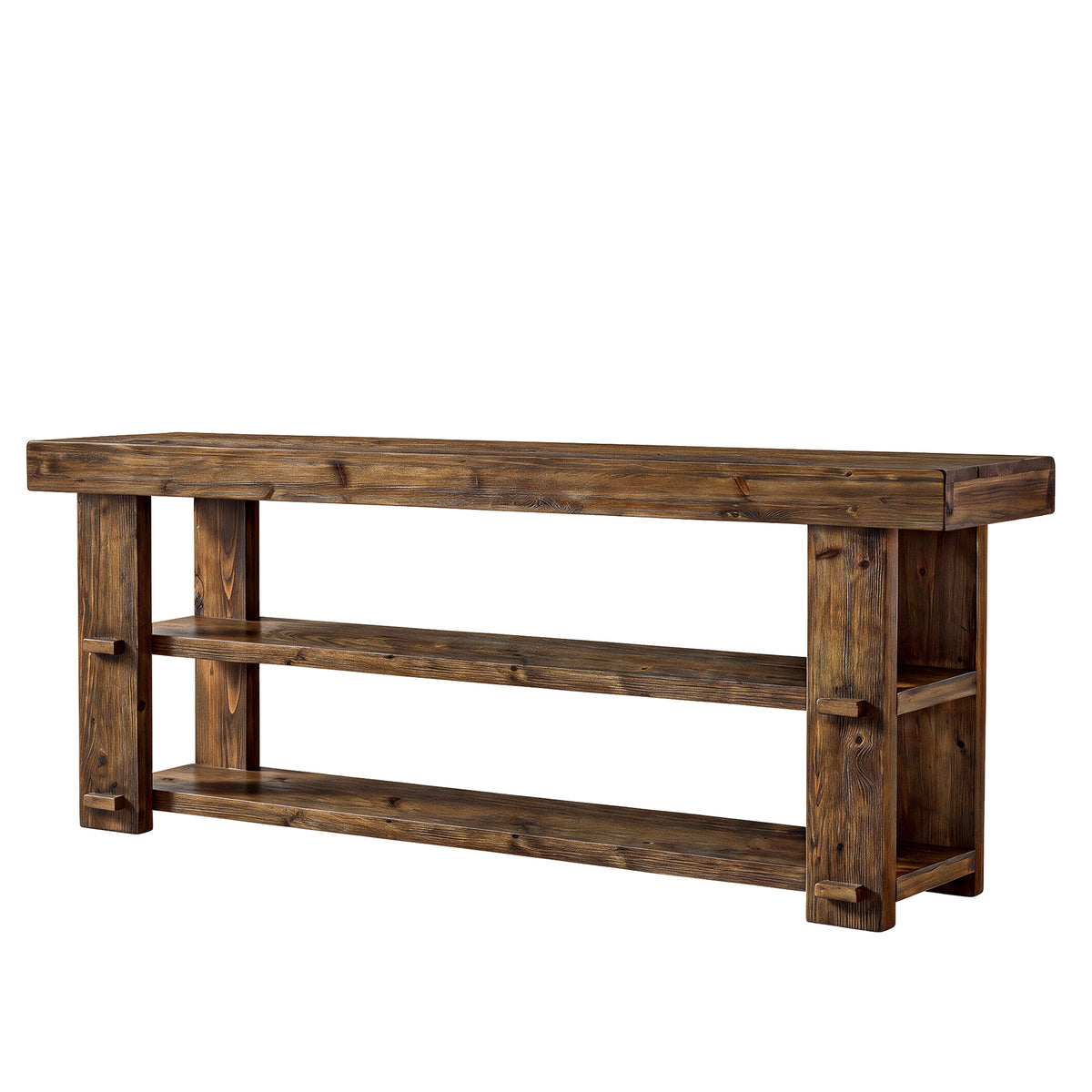 Tribesigns 55-Inch Entryway Bench, 2-Tier Shoe Storage Bench