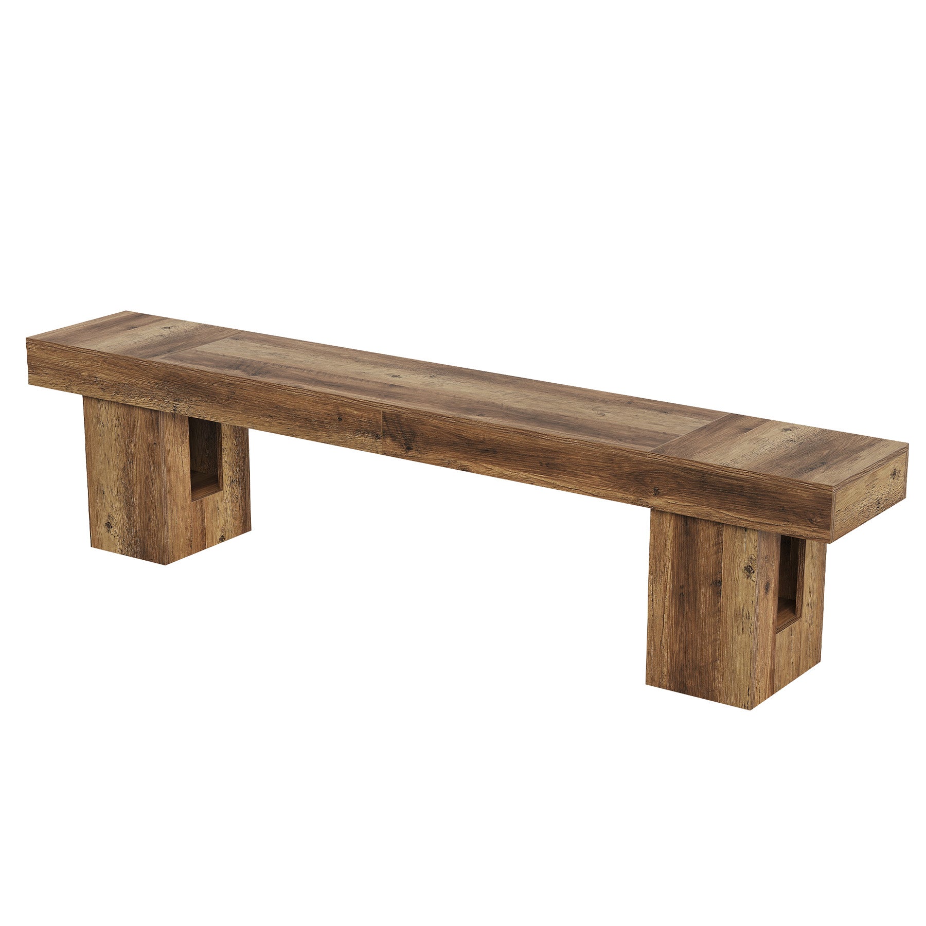 83" Entryway Bench, Extra-Long Shoe Bench with Sturdy Base for Hallway