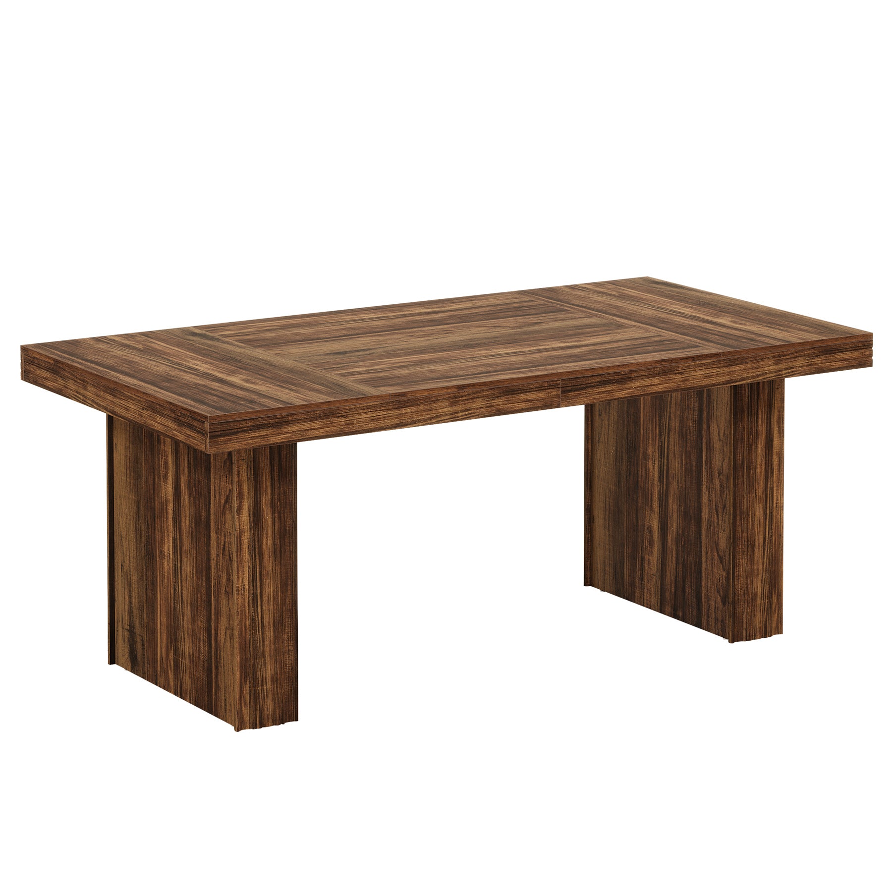 63" Executive Desk, Large Computer Desk with Heavy-Duty Legs