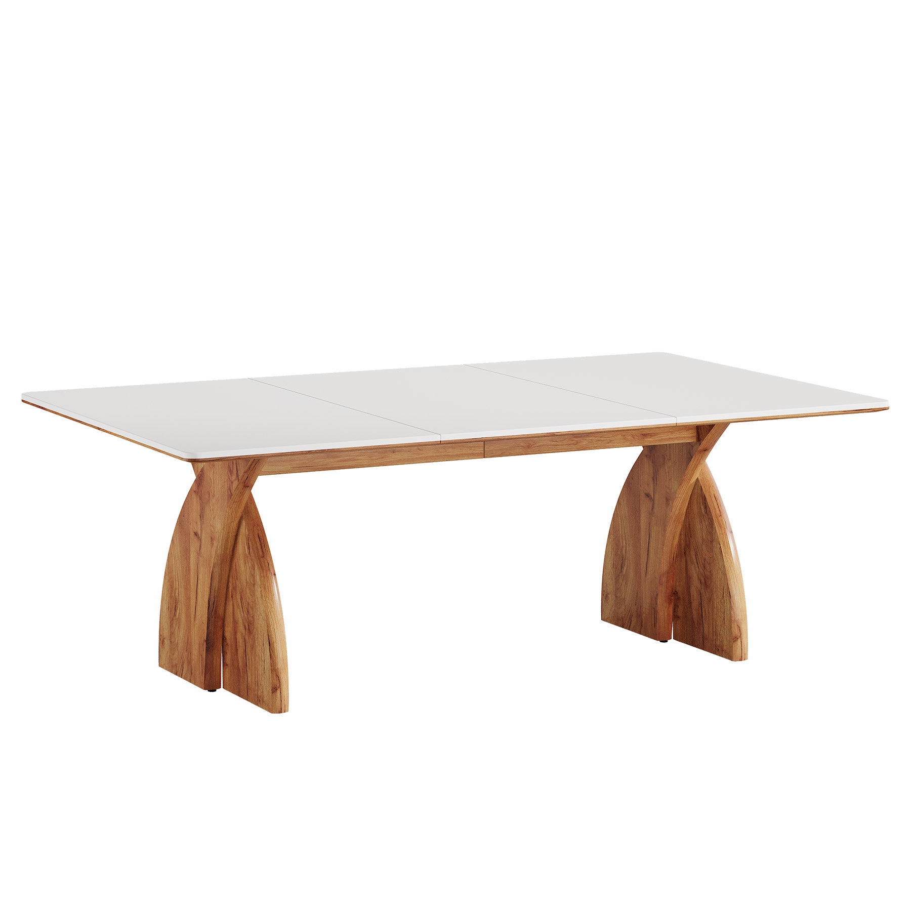 63" Dining Table for 6, Modern Kitchen Table with Heavy Duty Legs for Dining Room