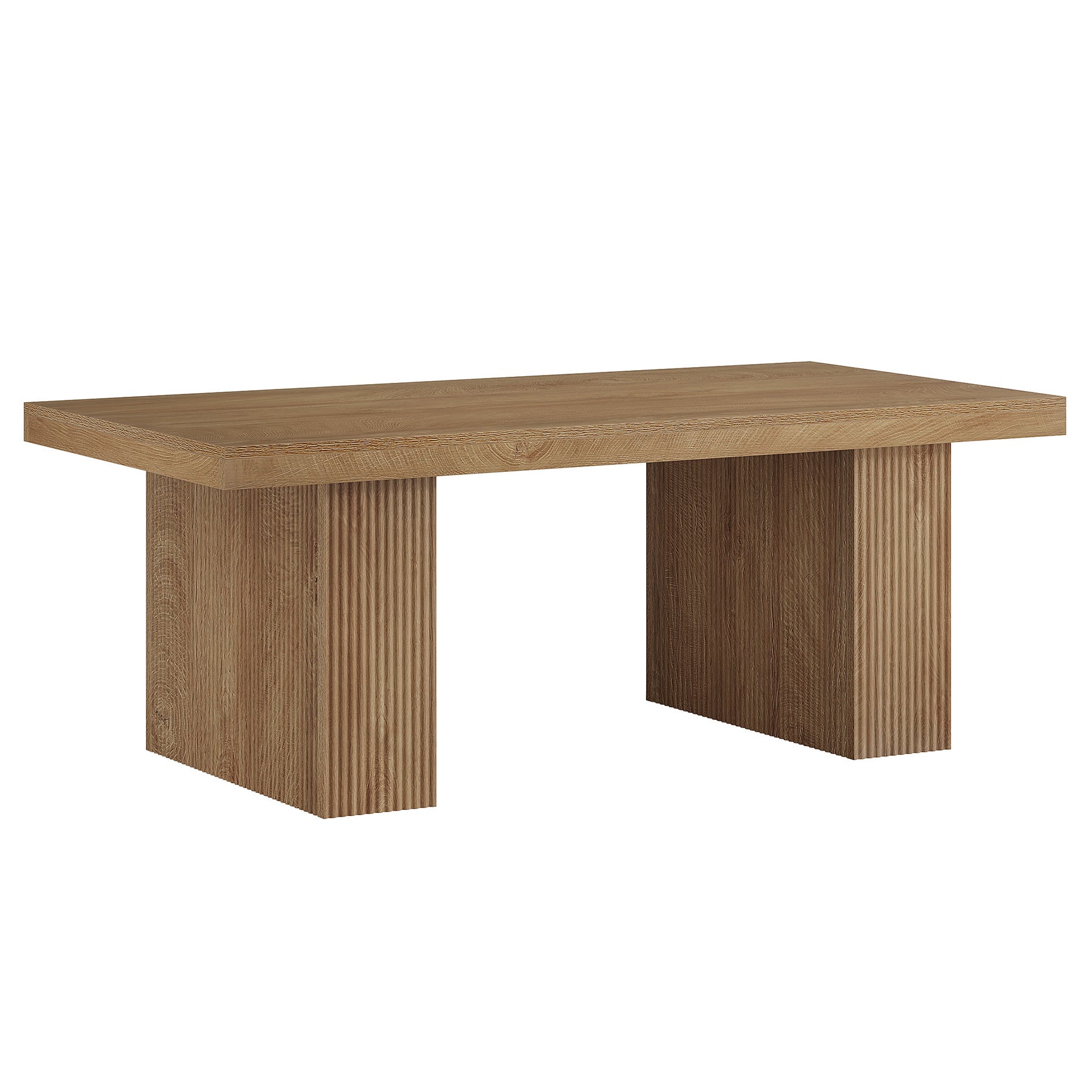 47.2" Wooden Coffee Table - Thumbnail 2