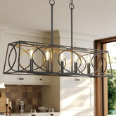 5-Lights Light Fixture, Modern Chandeliers Kitchen Island Ceiling Lighting 3