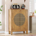 5 - Tier Sideboard Buffet, Farmhouse Kitchen Storage Cabinet with Removable Shelves Tribesigns