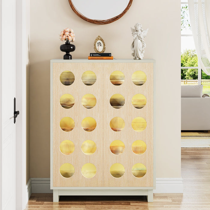 5 - Tier Sideboard Buffet, Modern Storage Cabinet Credenza Tribesigns