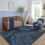Abstract Machine Washable Area Rug, Soft Boho Minimalist Non-Slip Low Pile Carpet, Oeko-Tex Certified