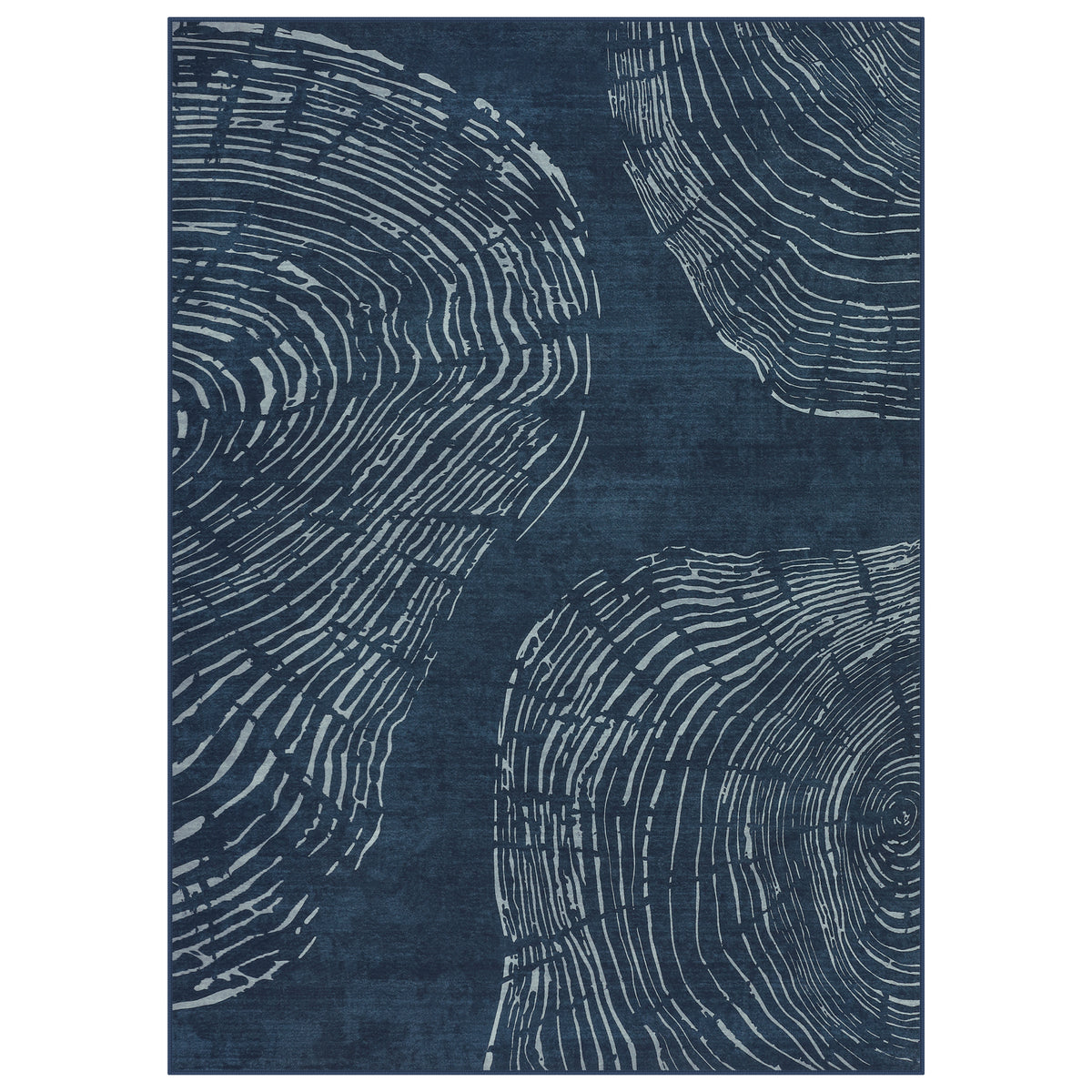 Abstract Machine Washable Area Rug, Soft Boho Minimalist Non-Slip Low Pile Carpet, Oeko-Tex Certified