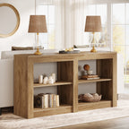 59" Console Table, 3 - Tier Sofa Table Entryway Table with Storage Tribesigns