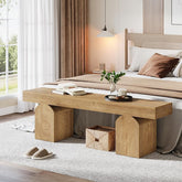 59" End of Bed Bench, Modern Bedroom Bench Window Bench 3