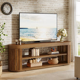 47.2" TV Stand for TVs up to 55", Entertainment Center with 2-Tier Open Storage 3