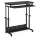 Tribesigns Height Adjustable Desk, Rolling Standing Desk Portable Desk Tribesigns
