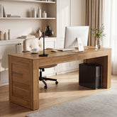 78.74" Two-Person Desk, Double Computer Desk Writing Table for Home Office 3