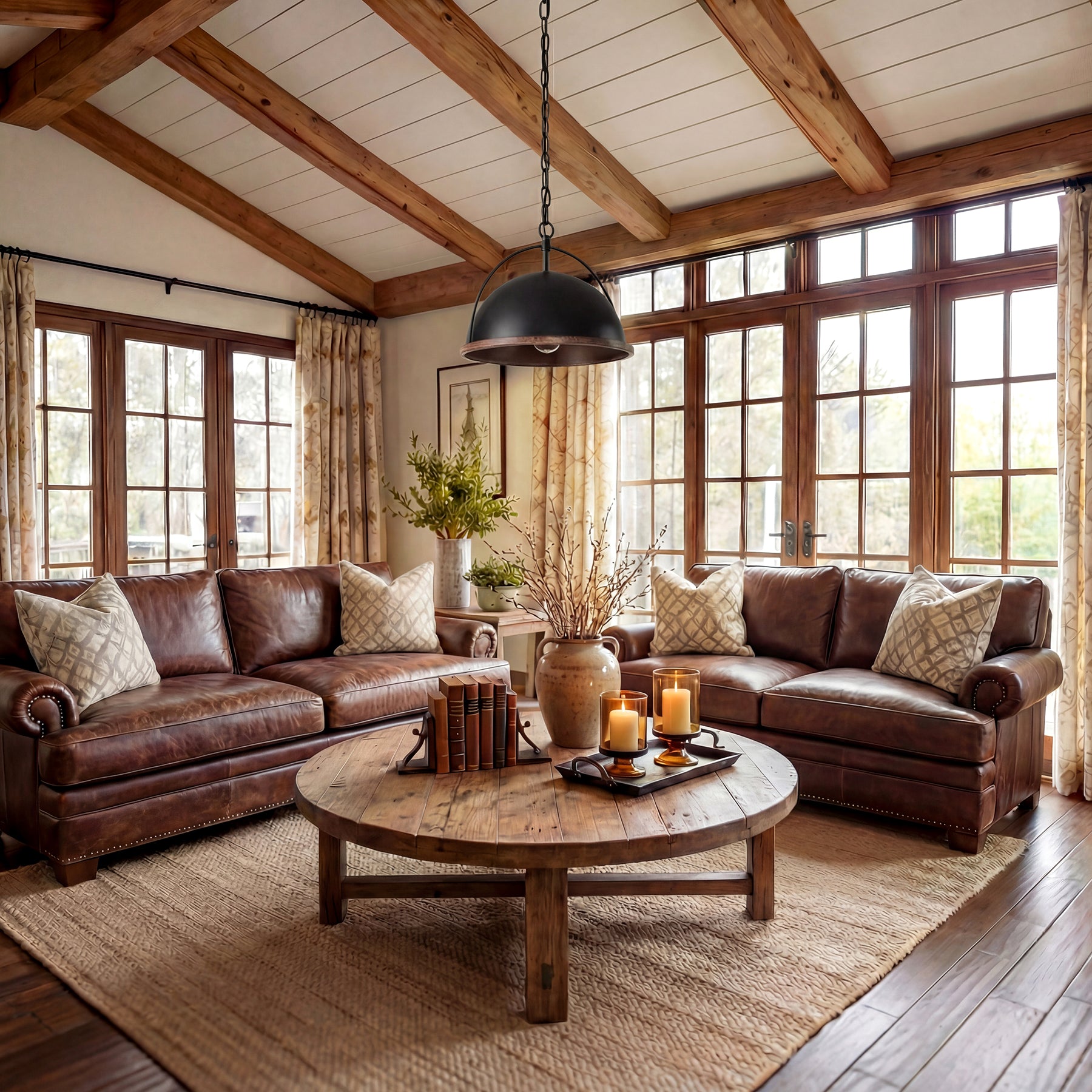 13" Pendant Lights, 1-Light Industrial Ceiling Lights With Adjustable Height