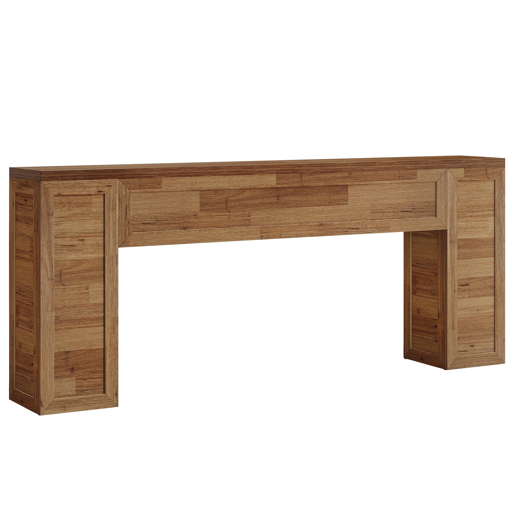 78.7" Long Console Table for Entryway, Farmhouse Narrow Sofa Table Behind Couch