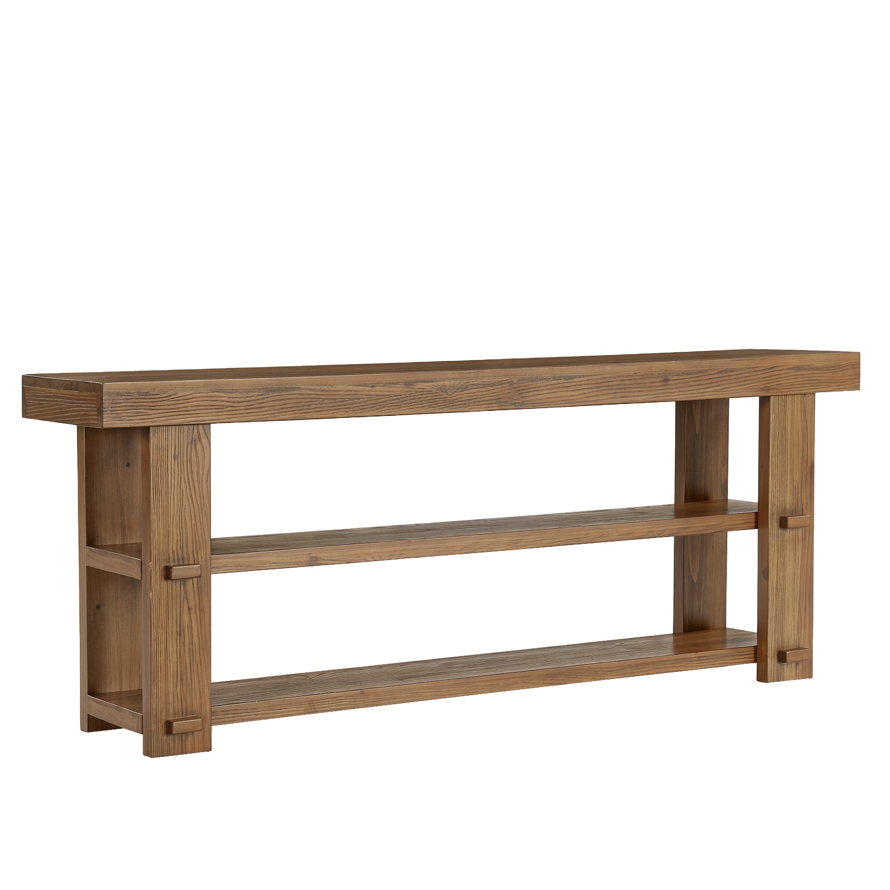 Tribesigns 55-Inch Entryway Bench, 2-Tier Shoe Storage Bench