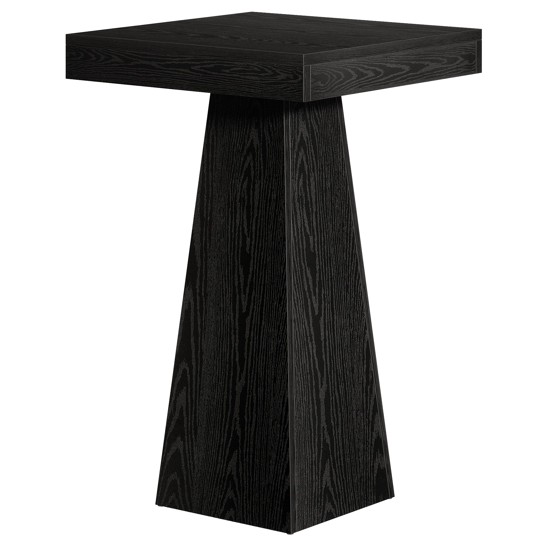 39.96" Bar Table, Square Pub Table Dining Room Table