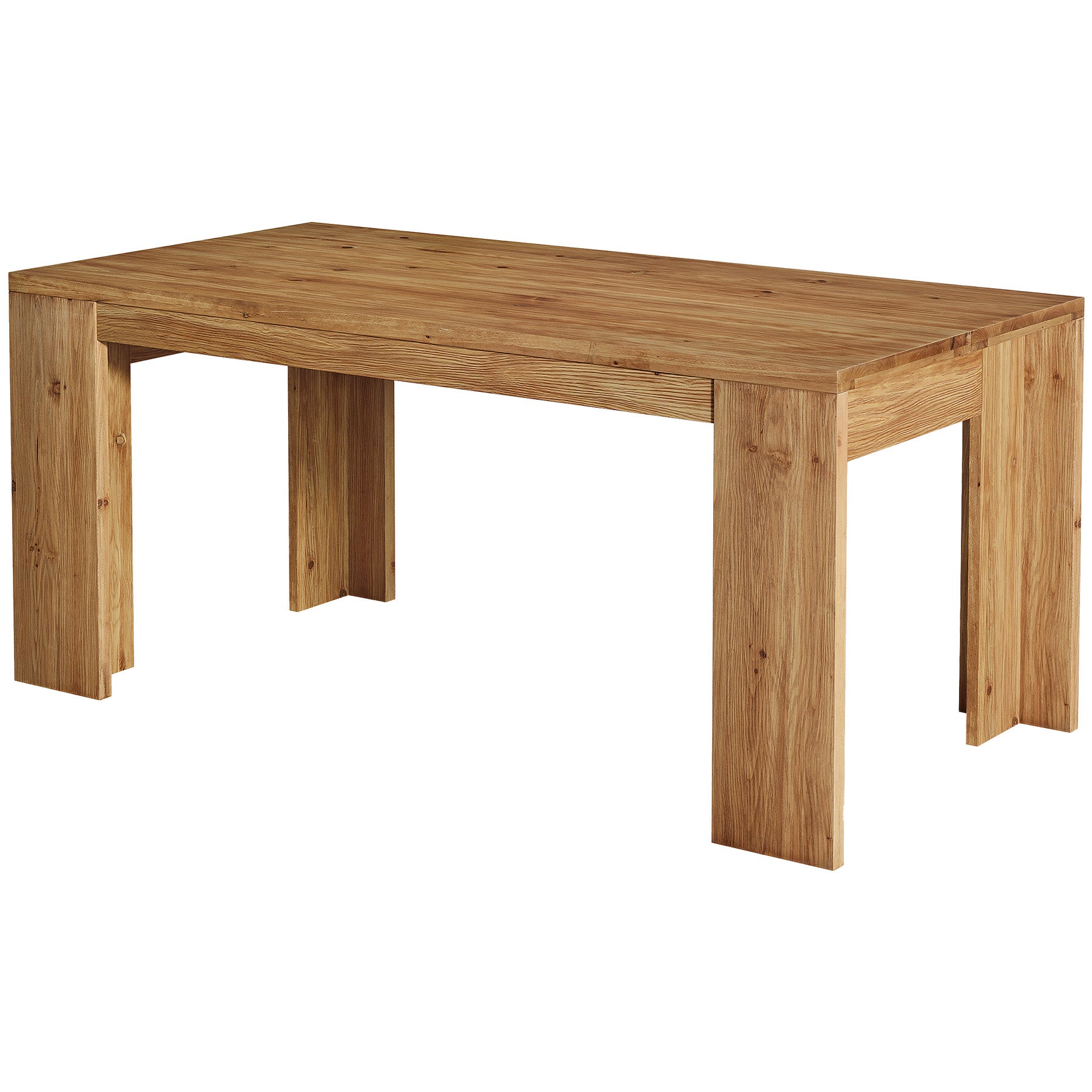Tribesigns 63" Solid Wood Executive Desk, Farmhouse Office Desk for Home