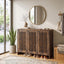 5-Tier Shoe Cabinet with Doors, Wooden Shoe Storage for 25-30 Pairs with Adjustable Shelves