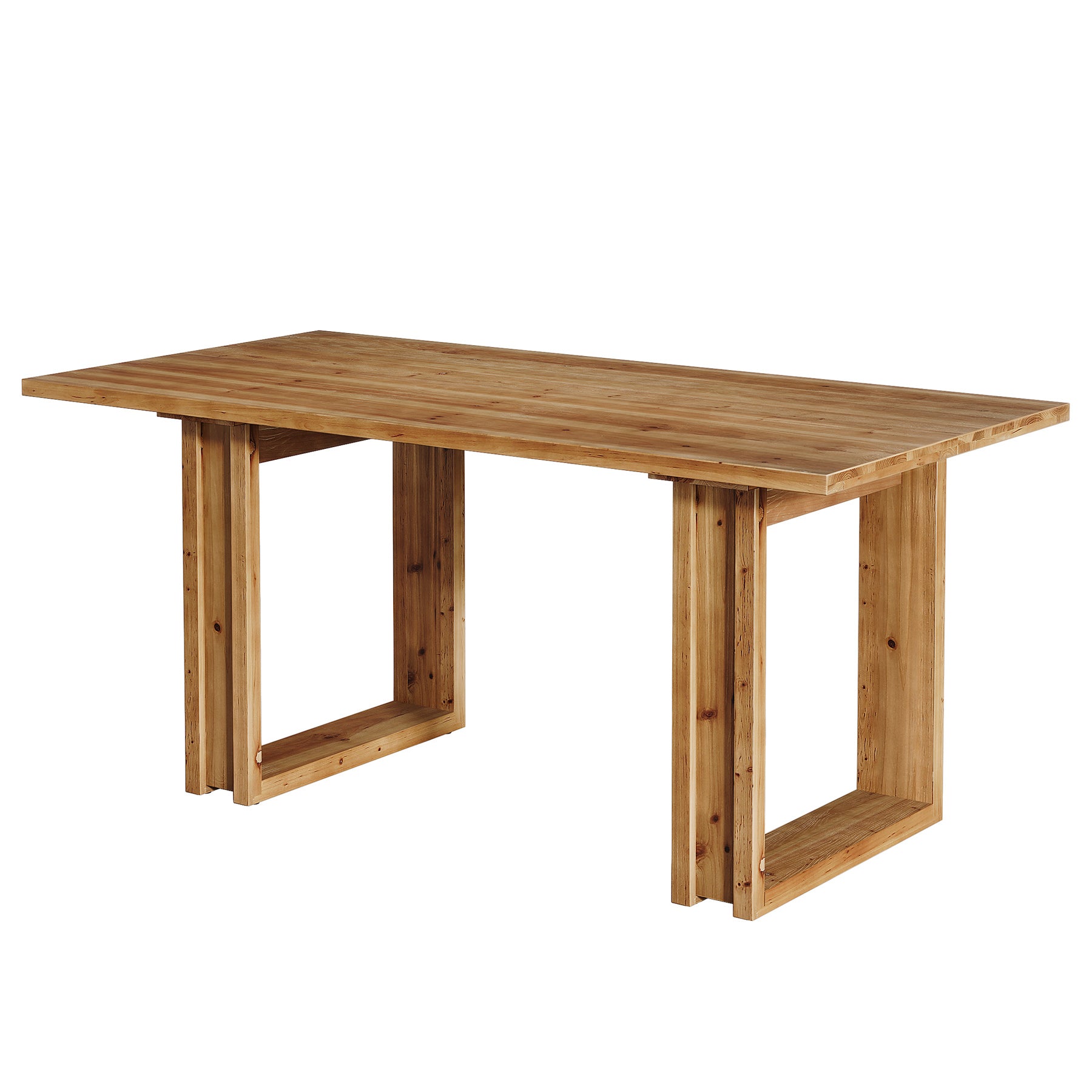 Tribesigns 63-Inch Executive Desk, Large Solid Wood Computer Desk
