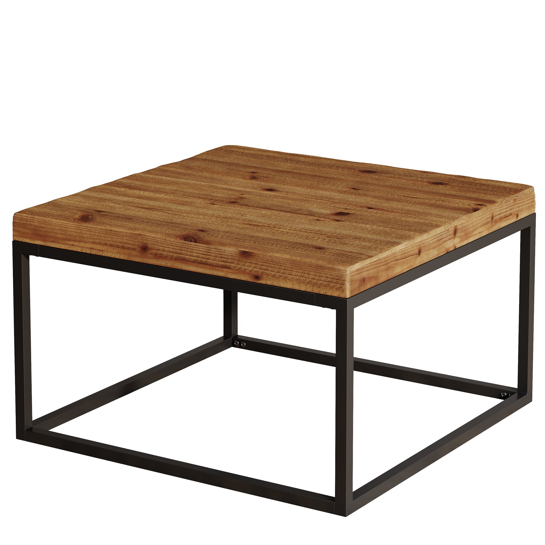Square Solid Wood Coffee Table, 31.5