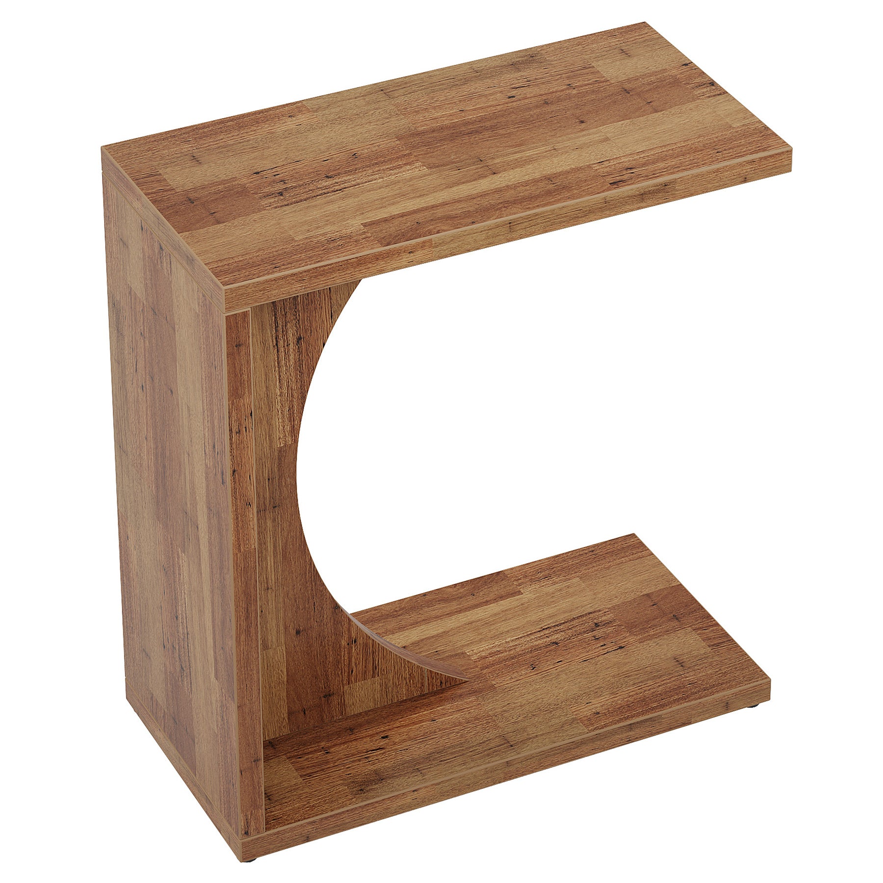 C-Shaped End Table, Sofa Side Table Couch Table