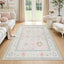 5x7 Boho Oushak Area Rug#Color_Light Pink