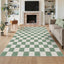 5x7 Checkered Washable Area Rug#Size_5'x7'