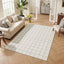 5x7 Modern Plaid Area Rug#Size_5' x 7'