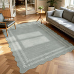 5x7_Scalloped_Washable_Area_Rugs#Color_Gray
