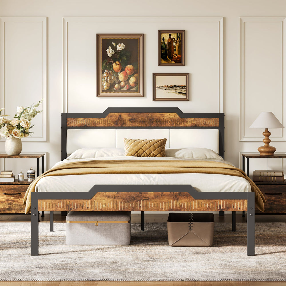 Queen Bed Frame | Bed Frame - Affordable & Durable-Tribesigns