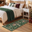 Christmas Runner Rug,Washable Non-Slip Holiday Carpet for Hallway Entryway