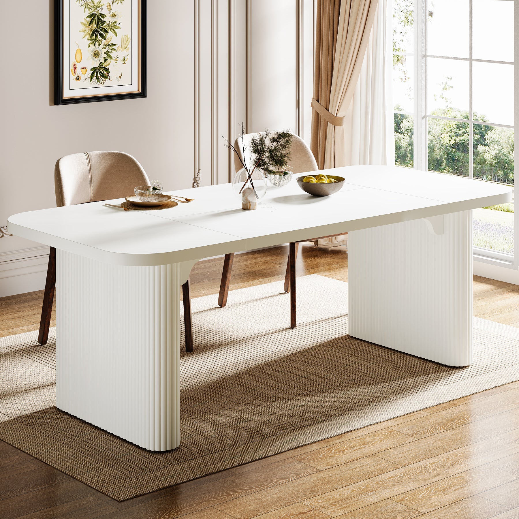 Rectangular Dining Table for 4-6, 62