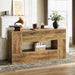 63" Console Table, Farmhouse Sofa Table Long Entrance Foyer Table Tribesigns