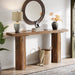 63" Console Table, Long Rustic Sofa Table Bar Table Tribesigns