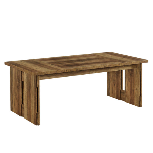 63" Dining Table, Farmhouse Kitchen Dinner Table for 4 - 6 Tribesigns