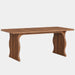 63" Dining Table, Modern Rectangular Kitchen Table for 4 - 6 Tribesigns