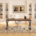 Tribesigns 63 inch executive desk with spacious desktop and modern office design