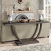 63" Farmhouse Console Table, 2-Tier Entryway Sofa Table Tribesigns