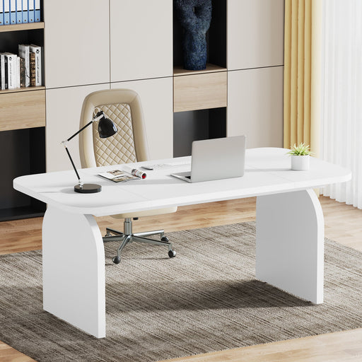 63 - Inch Executive Desk, Rectangular Office Computer Desk Workstation Tribesigns