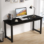 Modern Computer Desk, 63" Office Desk Study Writing Desk