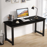 Modern Computer Desk, 63" Office Desk Study Writing Desk 3