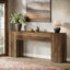 71" Console Table, Farmhouse Entryway Sofa Table Behind Couch