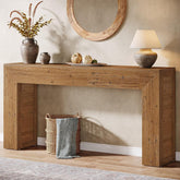 63" Console Table,Farmhouse Sofa Table Entry Table for Hallway 3