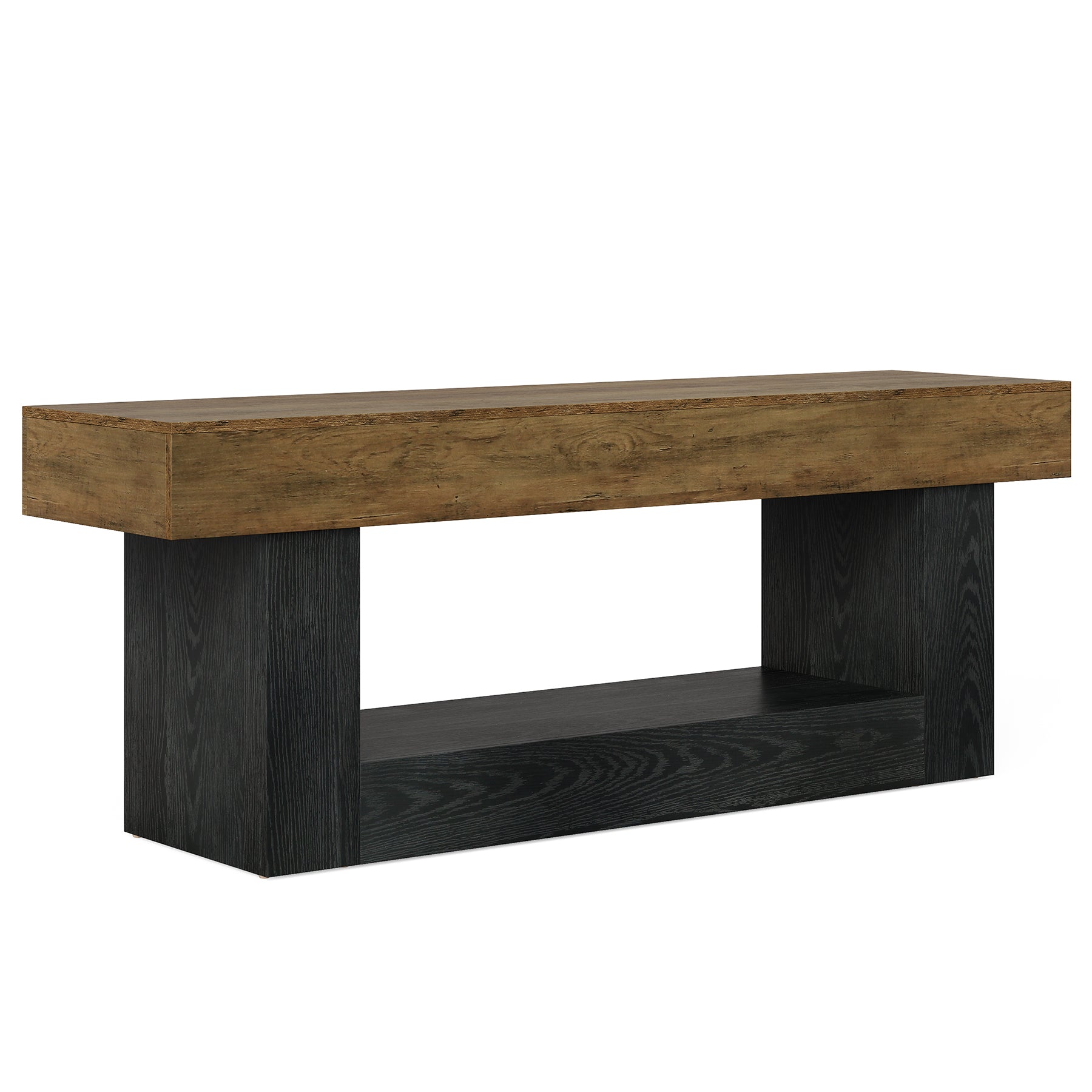 63" Modern TV Stand for TVs Up to 70 " Entertainment Center with U-Shaped Pedestal Tribesigns
