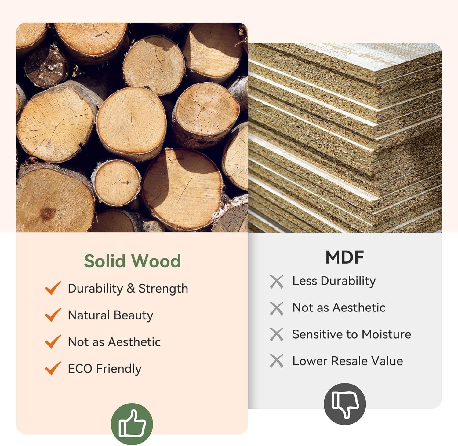 63" Wood Console Table, Farmhouse Sofa Table Behind Couch with Geometric Base