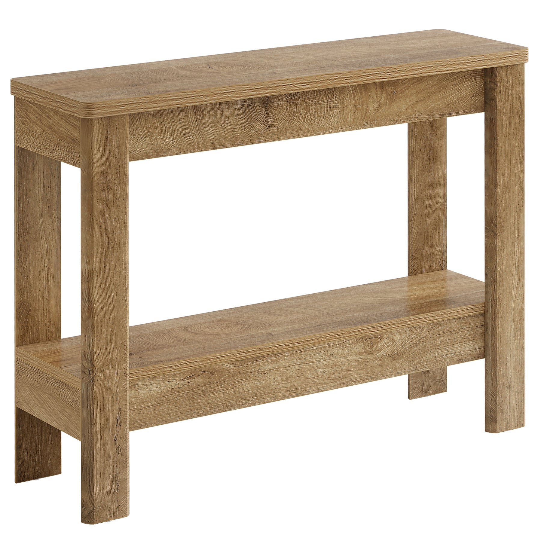 41.34"Console Table, Farmhouse Sofa Table with Storage Shelf for Entryway