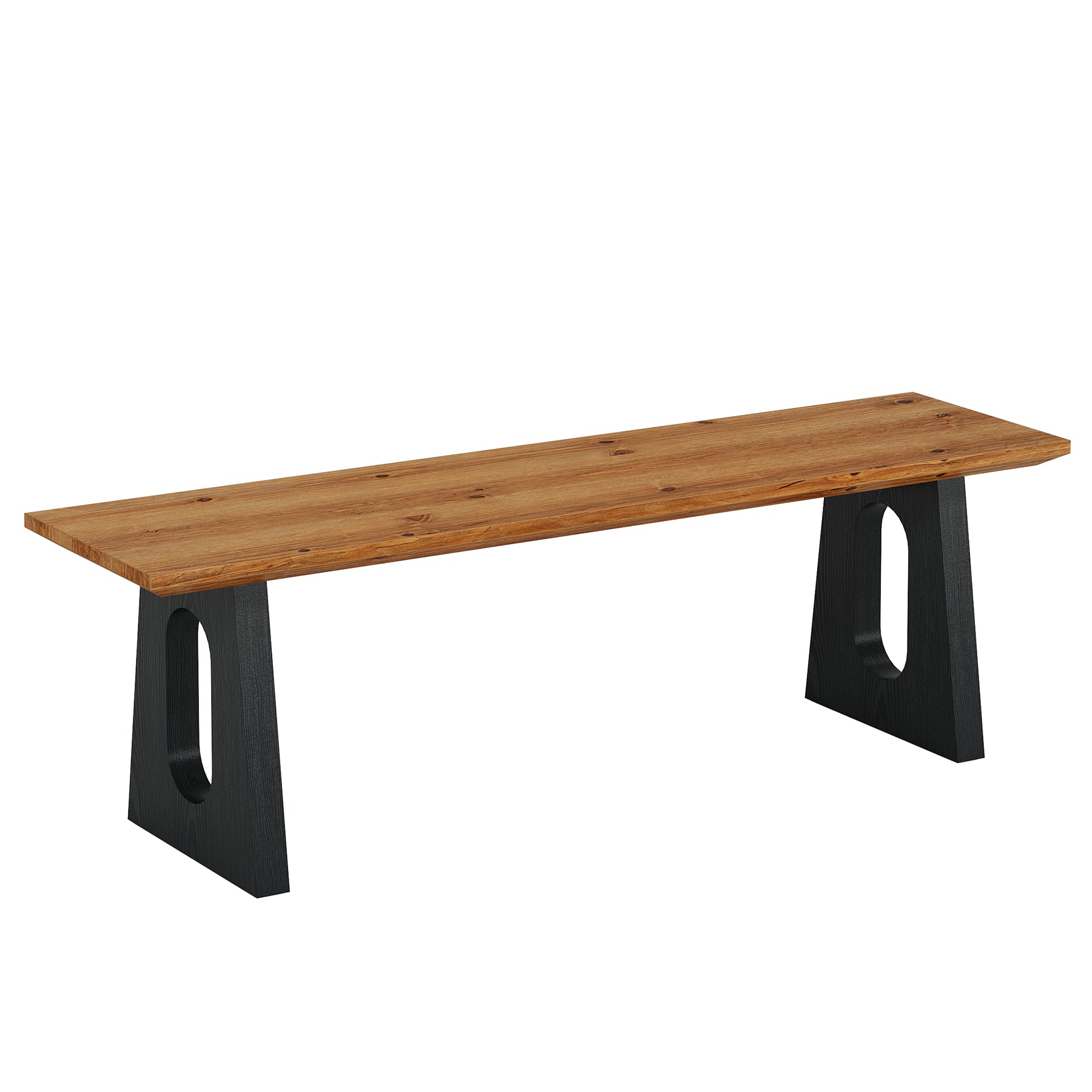47" Solid Wood Entryway Bench - Thumbnail 2