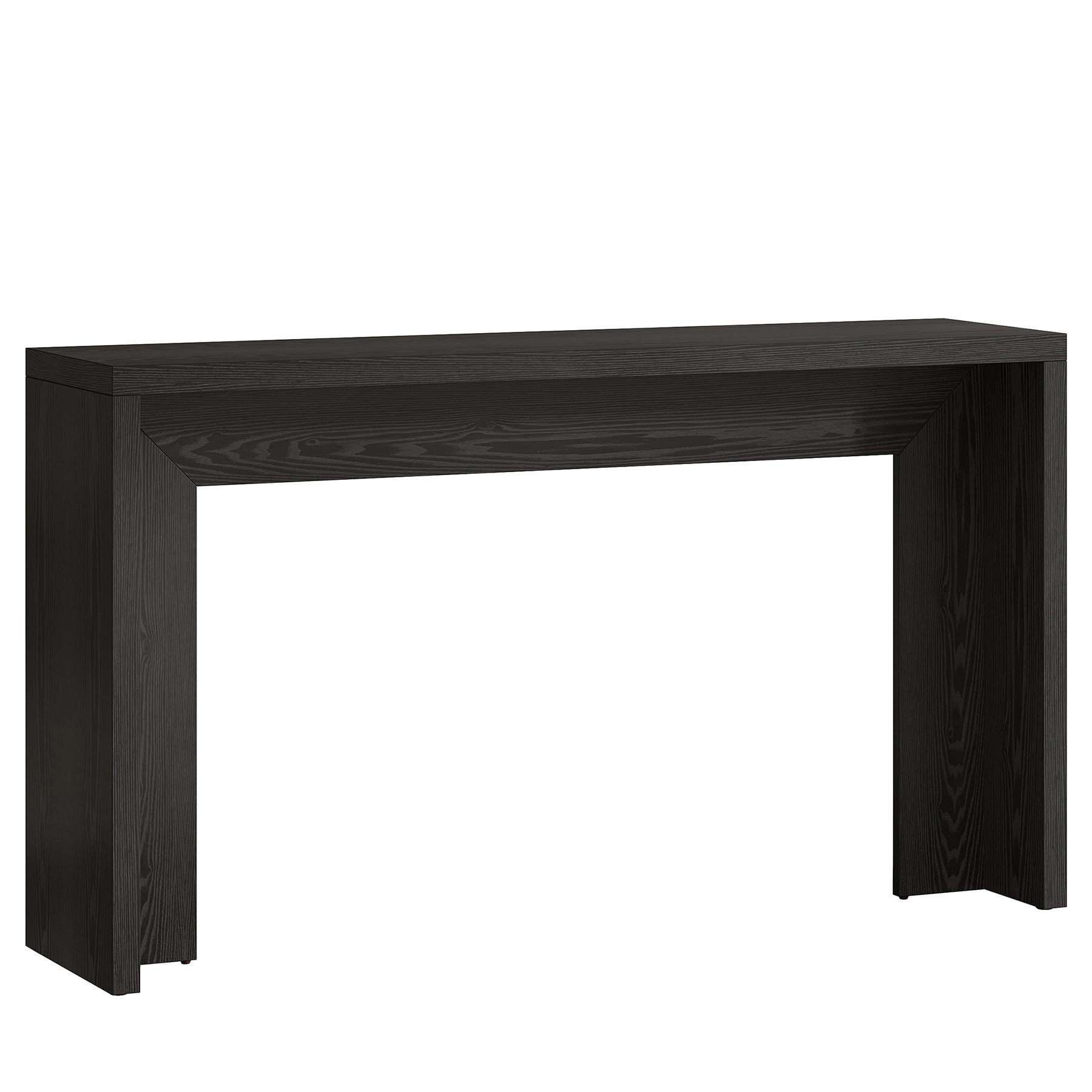 55" Rustic Console Table, Farmhouse Sofa Table Hallway Table